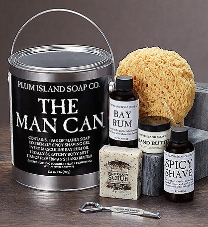 The Man Can-Men's Grooming Gift Set